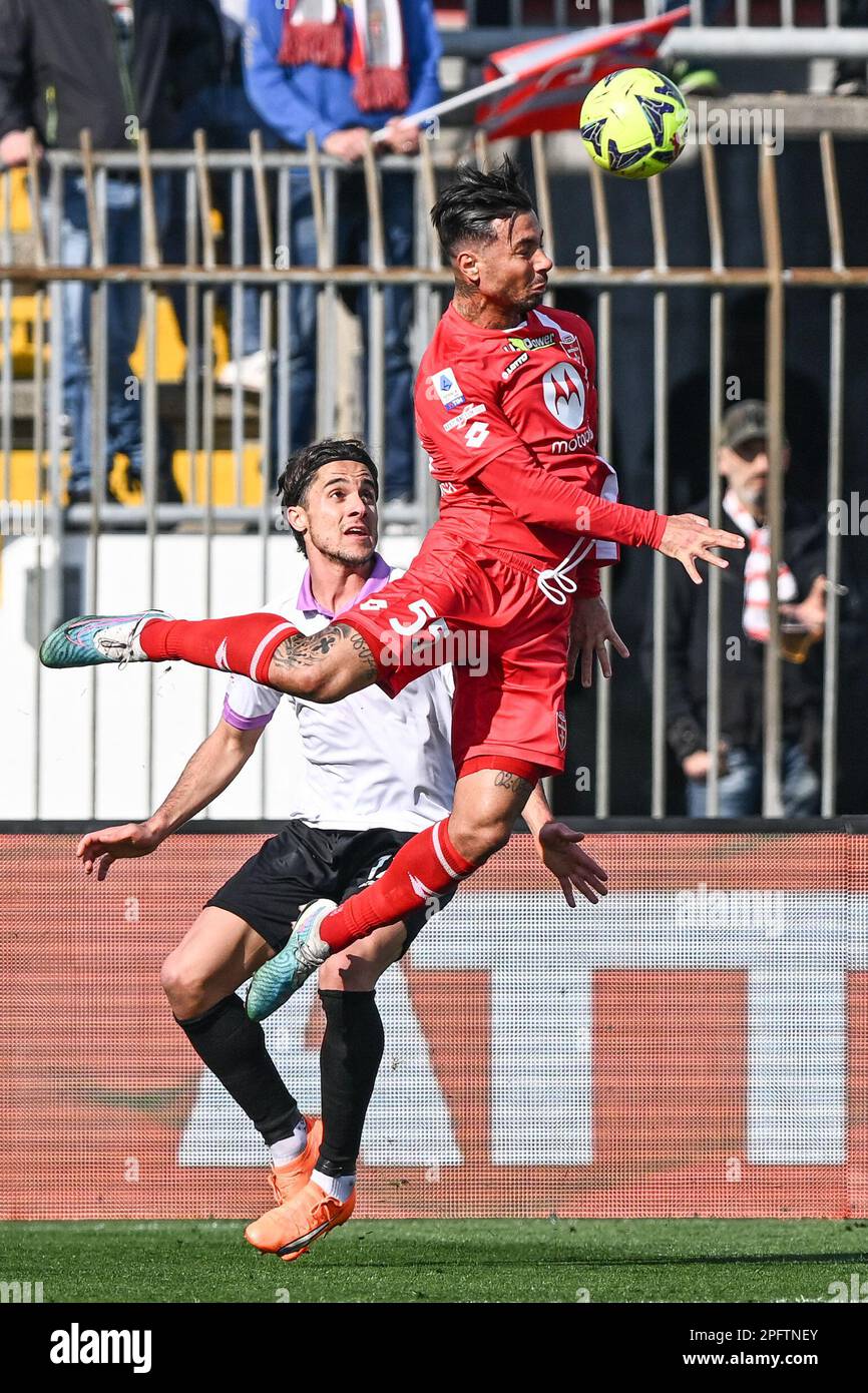Monza, Italia. 18th Mar, 2023. U-Power Stadium, 18.03.23 Armando Izzo (55 AC Monza) durante la Serie A match tra AC Monza e US Cremonese all'U-Power Stadium di Monza, Italia Soccer (Cristiano Mazzi/SPP) Credit: SPP Sport Press Photo. /Alamy Live News Foto Stock