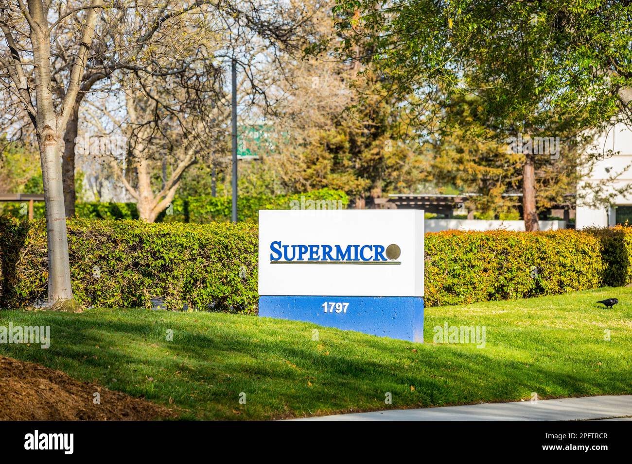 Supermicro sedi nella Silicon Valley della California USA Foto Stock