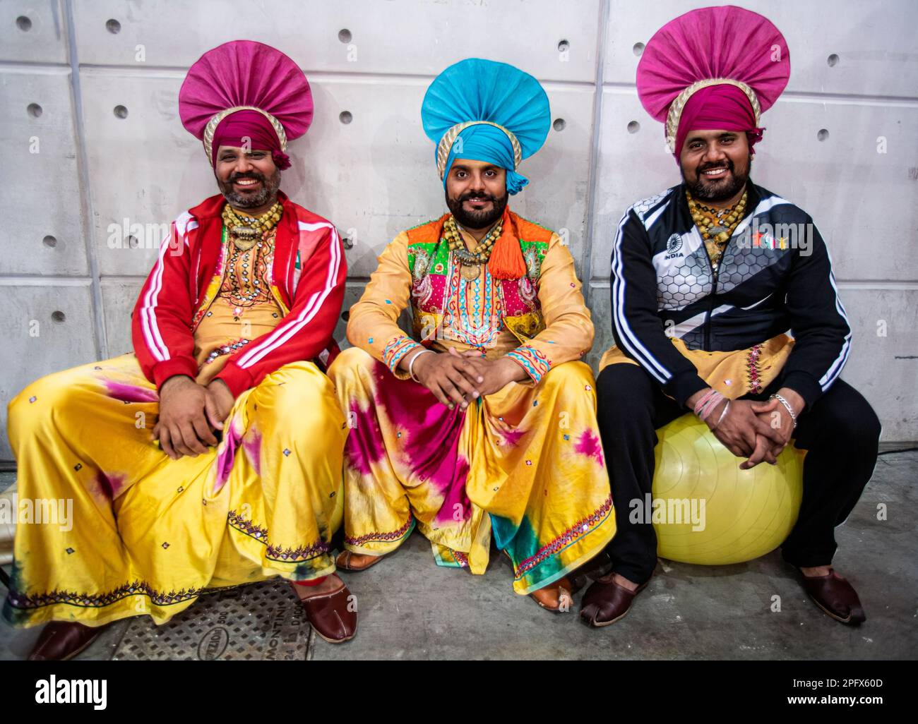 Italia Piemonte Torino Festival dell'Oriente 2023 - Indian Bangra Dance Credit: Realy Easy Star/Alamy Live News Foto Stock