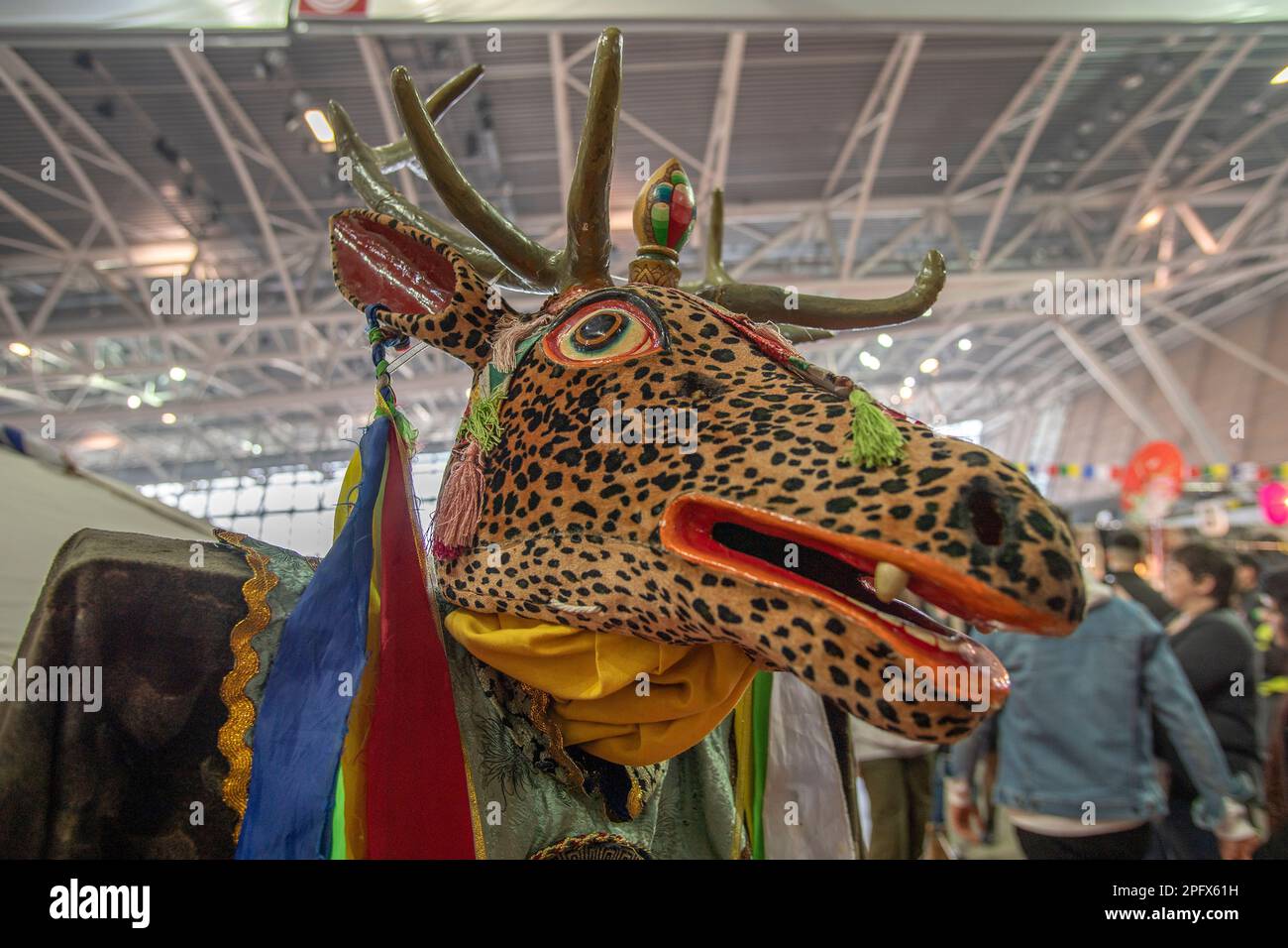 Italia Piemonte Torino Festival dell'Oriente 2023 - Shiva Mask Credit: Realy Easy Star/Alamy Live News Foto Stock