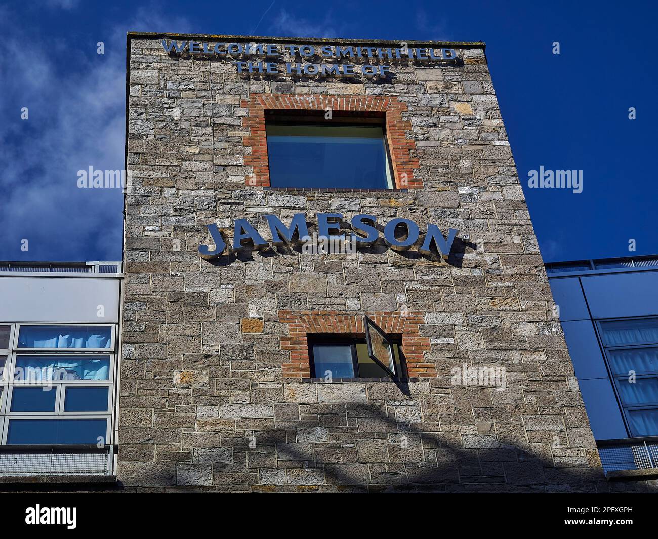 Dublino, Irlanda - 09 26 2015: Distilleria di whisky irlandese Jameson a Dublino Foto Stock