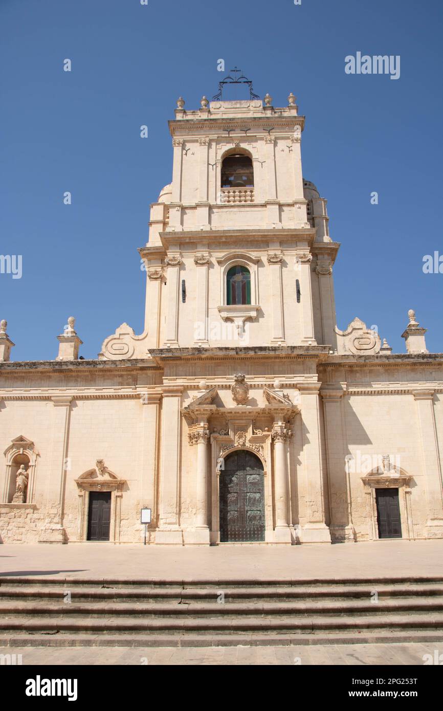 chiesa madre di san nicolo ad Avola Foto Stock