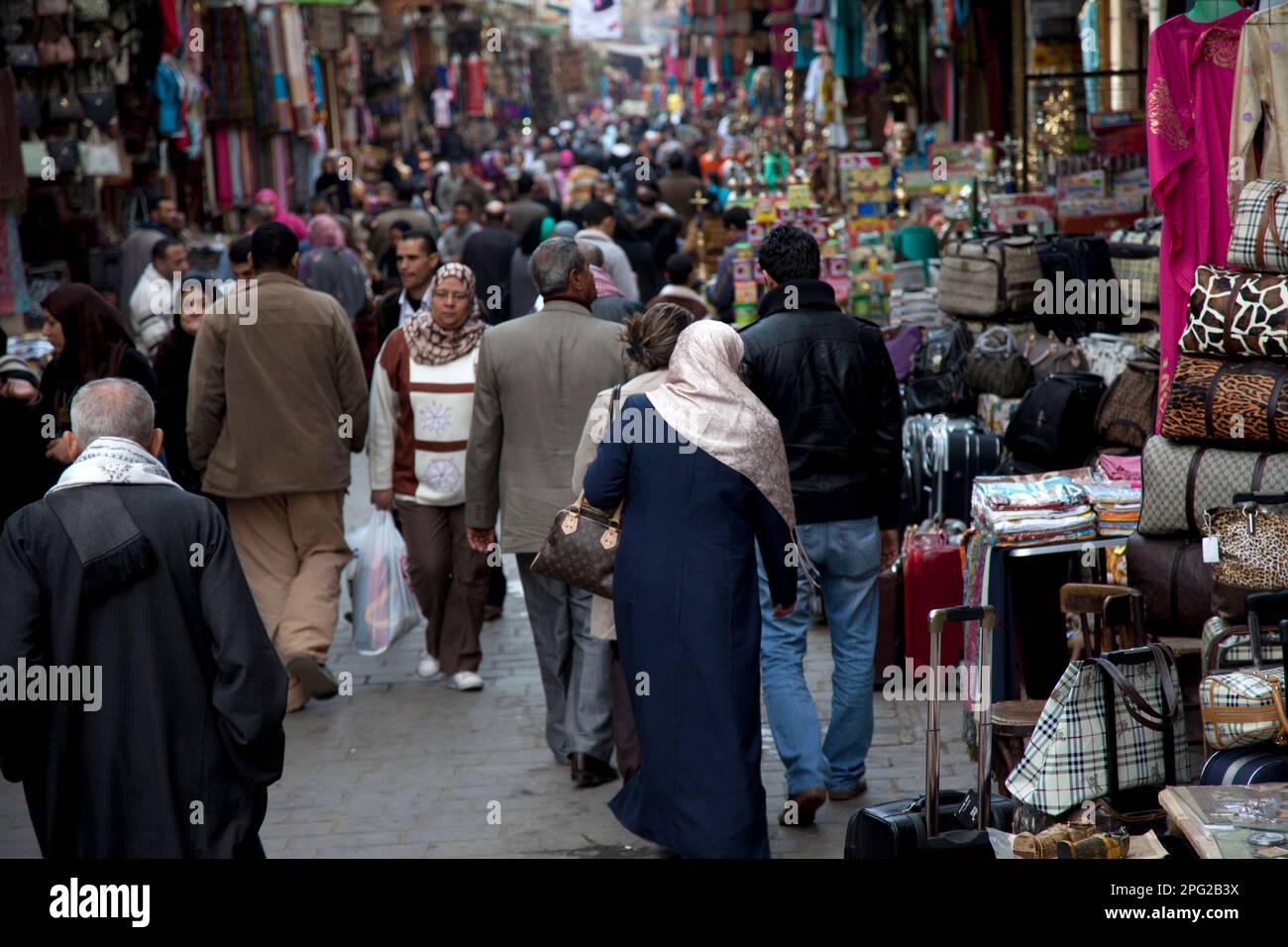 L'Egitto, al Cairo, Khan al-Khalili. Foto Stock