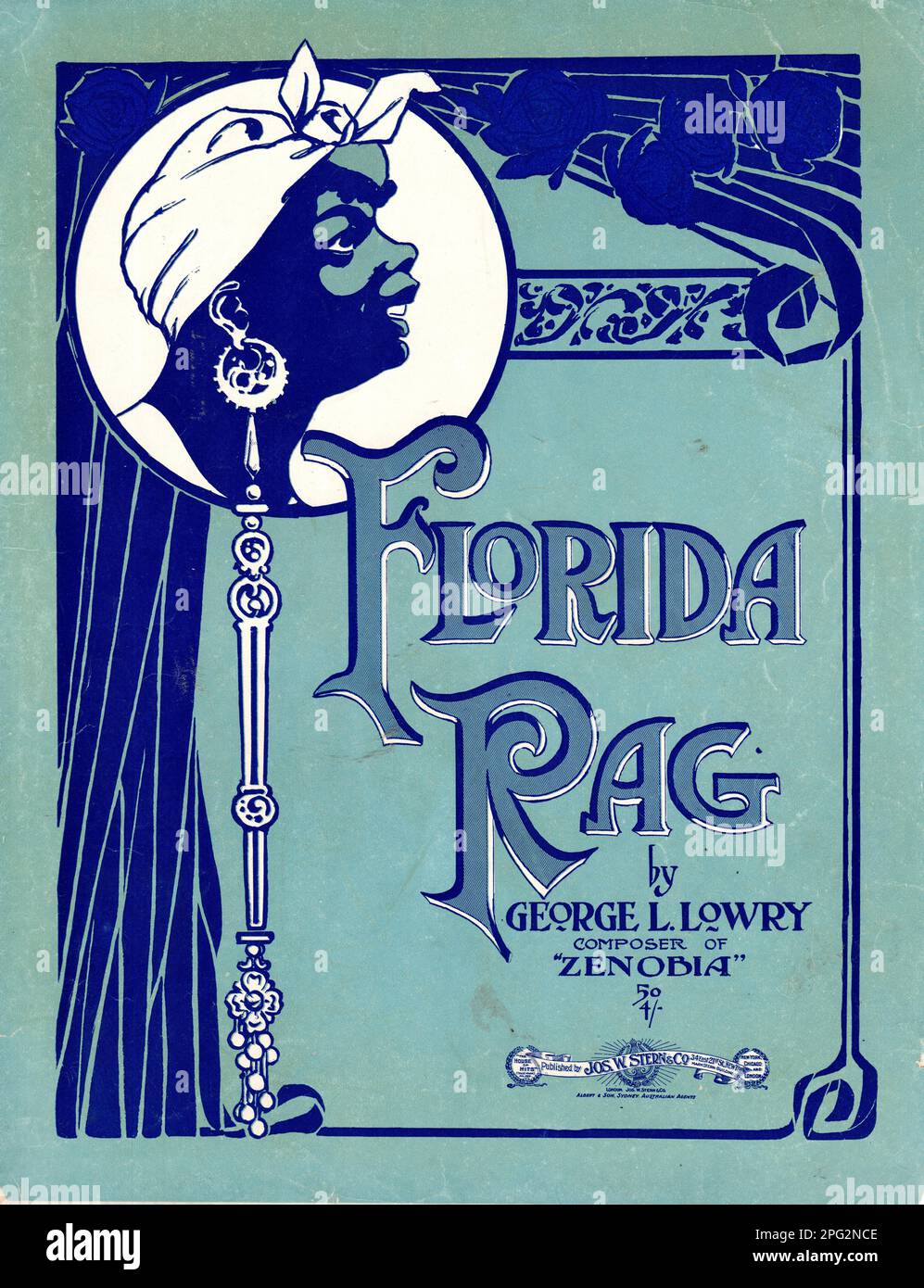 Florida Rag, 1905 Spartiti Foto Stock