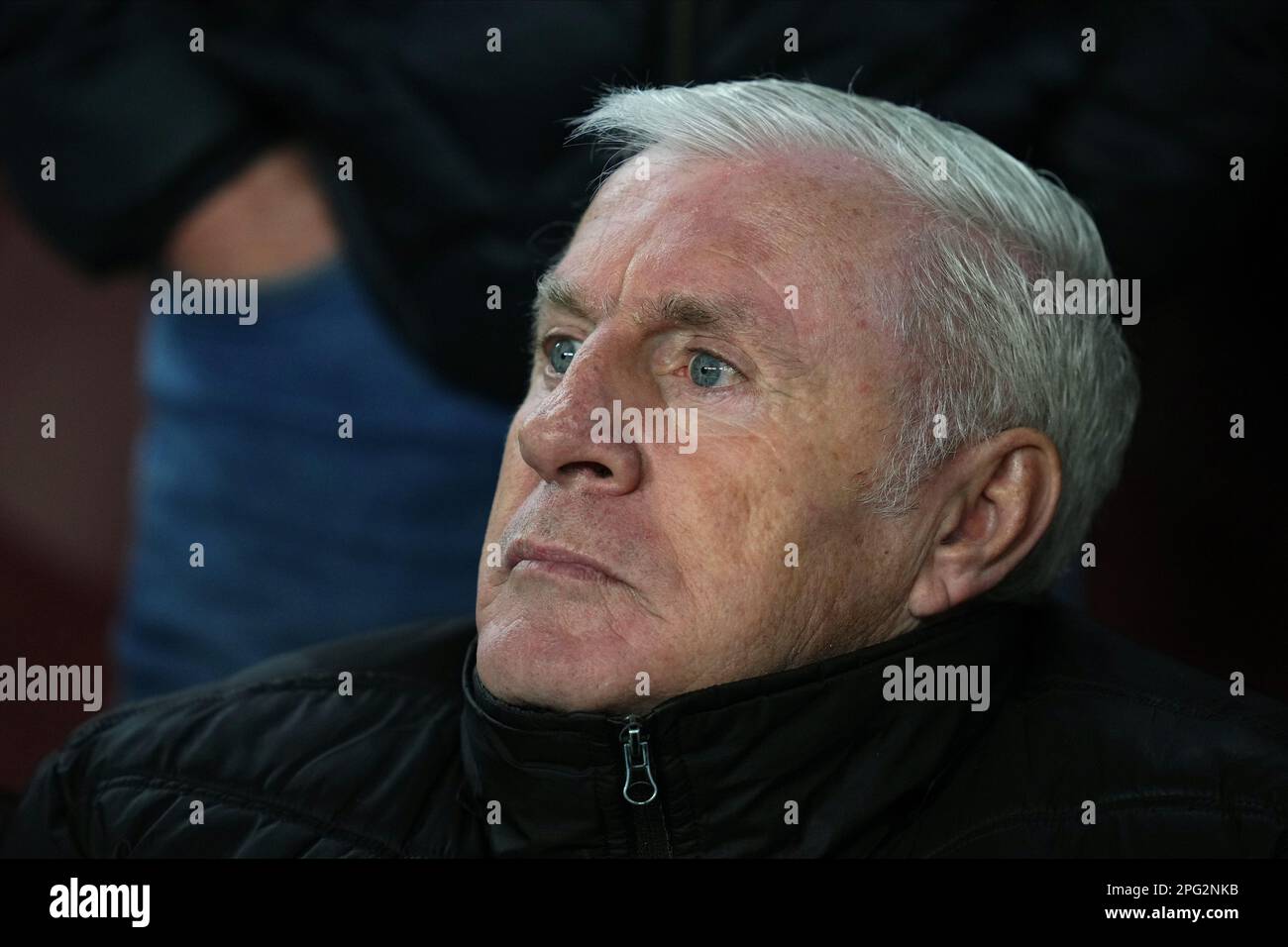 L'allenatore Luis Fernandez sugli stand durante la partita la Liga tra il FC Barcelona e il Real Madrid ha giocato allo Stadio Spotify Camp Nou il 19 marzo 2023 a Barcellona, Spagna. (Foto di Colas Buera / PRESSIN) Foto Stock