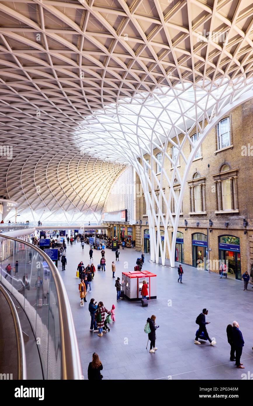 Stazione di Kings Cross - Londra Foto Stock