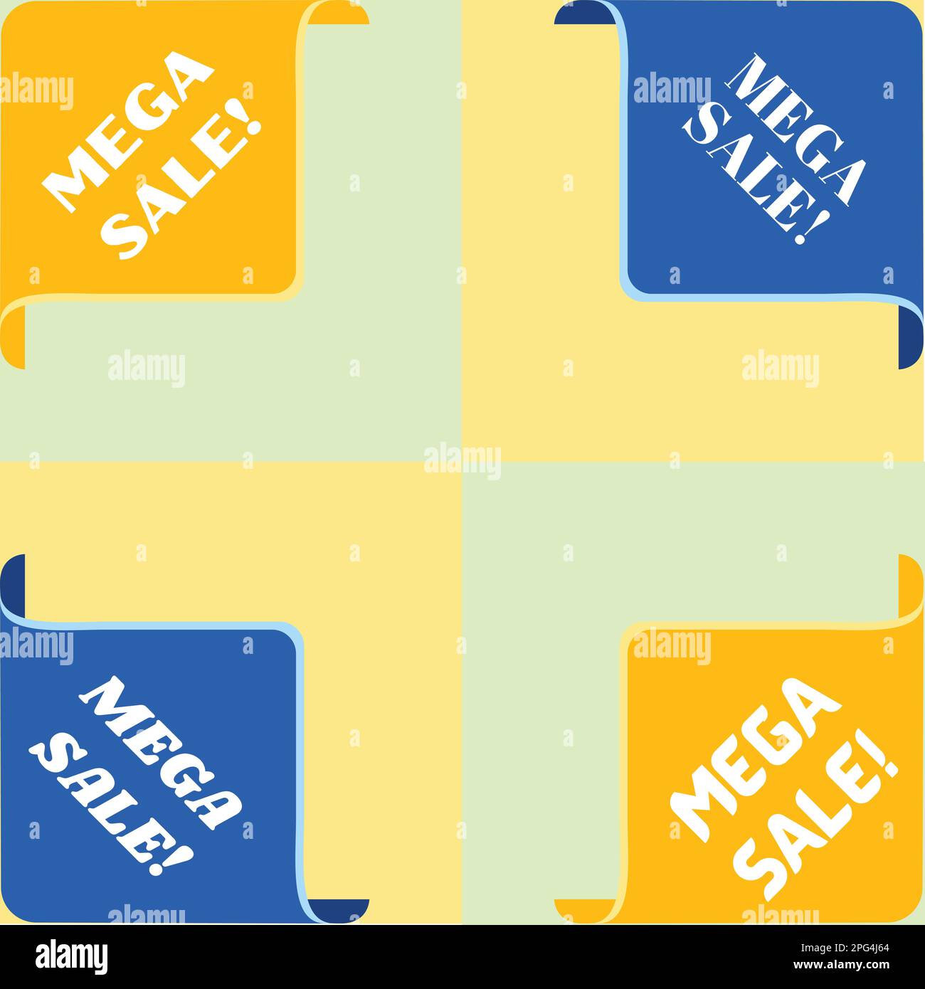 Bandiera di vendita Illustrazione Vettoriale