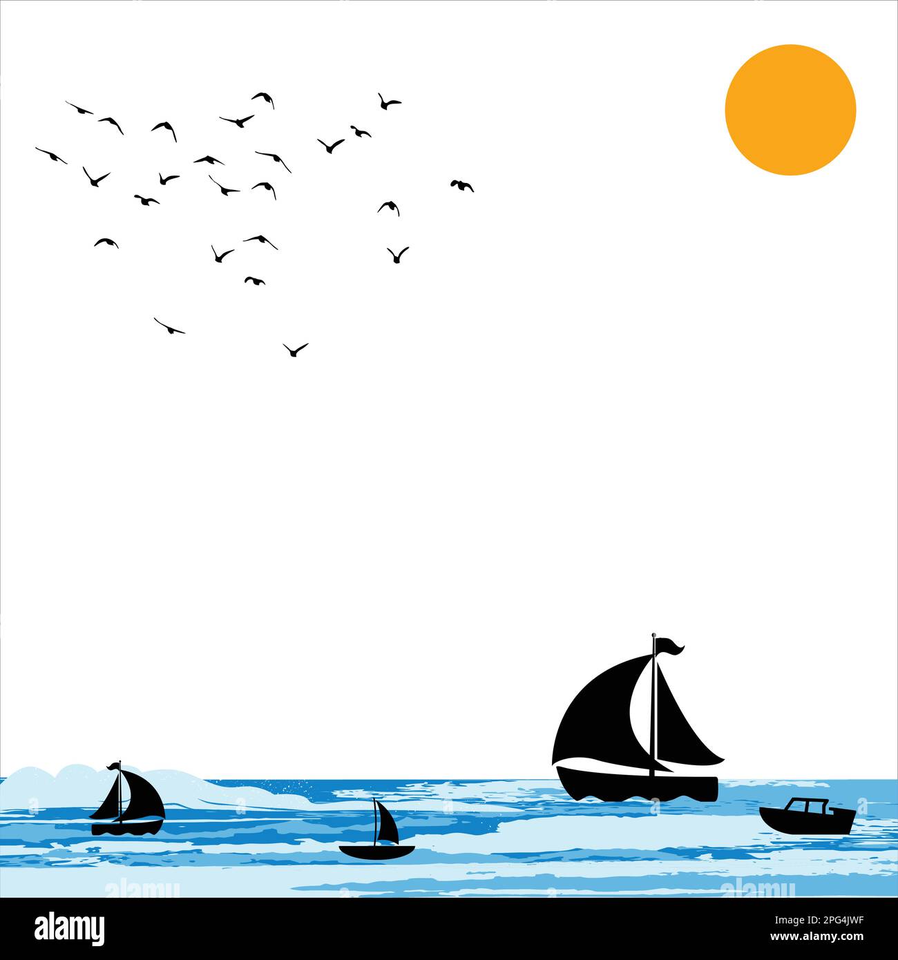 Mare Illustrazione Vettoriale