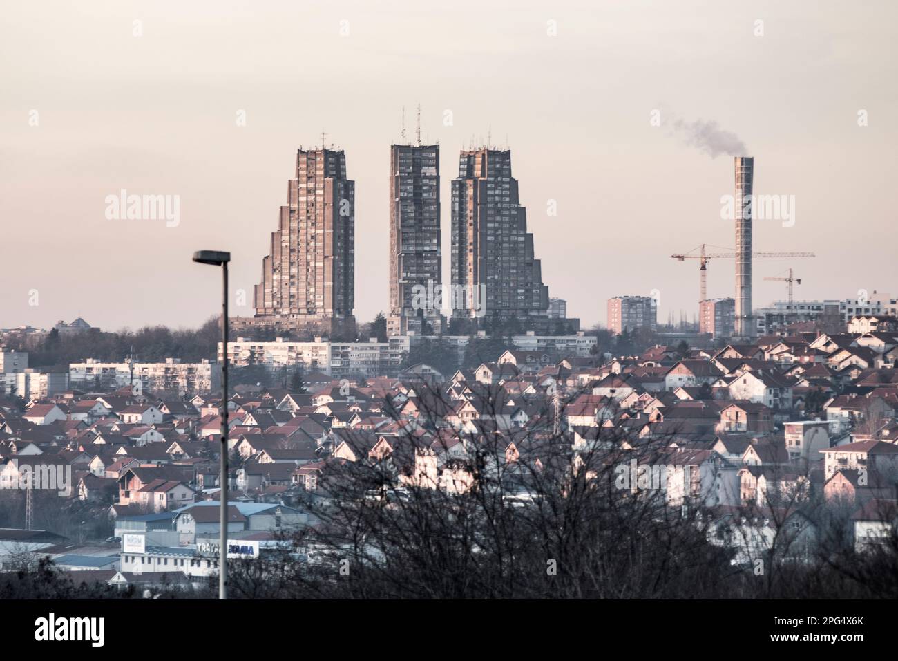 Porta della città orientale di Belgrado (Rudo), Serbia Foto Stock