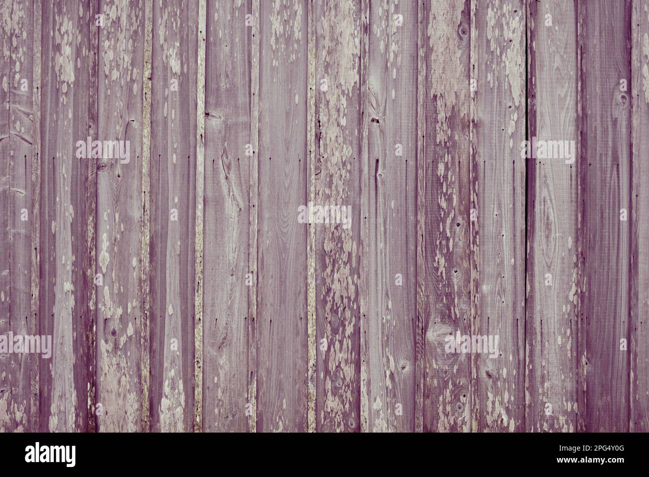 Pannello viola marrone e sfondo in legno di fila Foto Stock