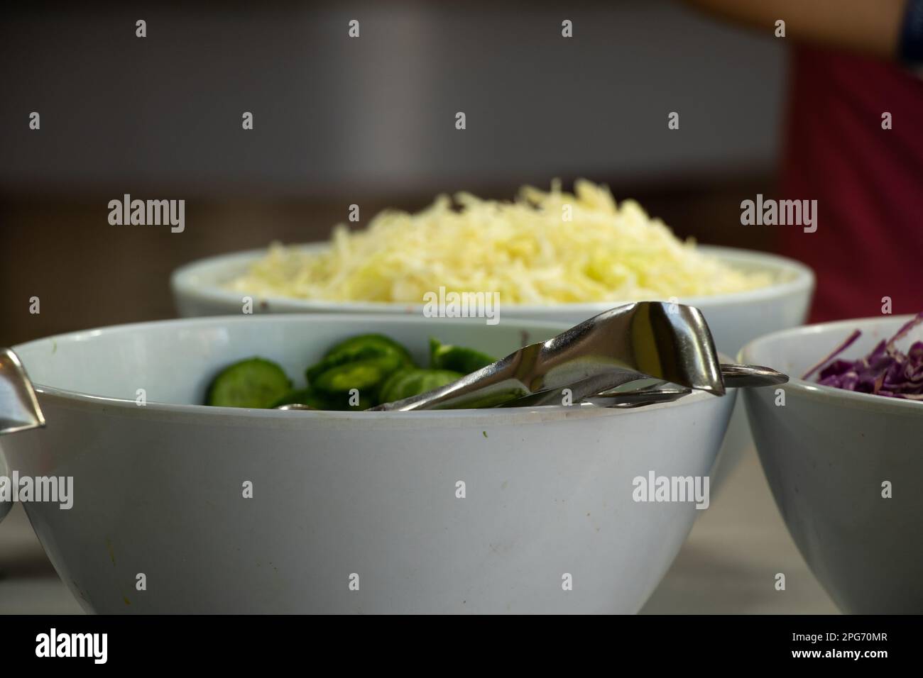 Foto gratis: sala mensa, buffet di insalate, a buffet, insalata