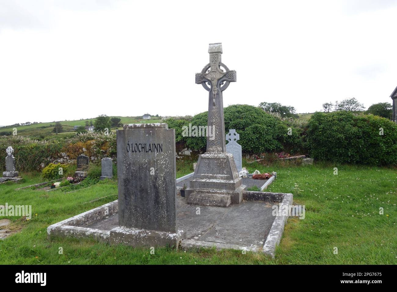Noughaval Church, County Clare, irlanda Foto Stock