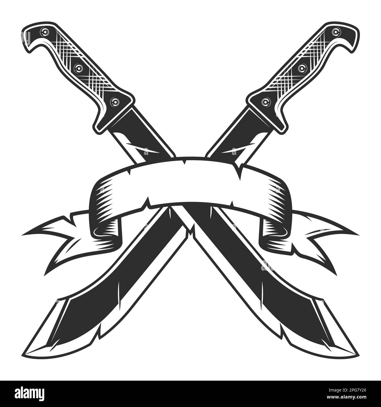 Coltello vettore militare pugnale caccia silhouette di pericolo isolato  icona arma illustrazione Immagine e Vettoriale - Alamy