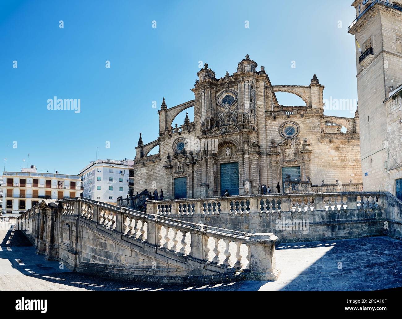 Cattedrale di San Salvador città di Jerez de la Frontera, Spagna, Andalusia Foto Stock