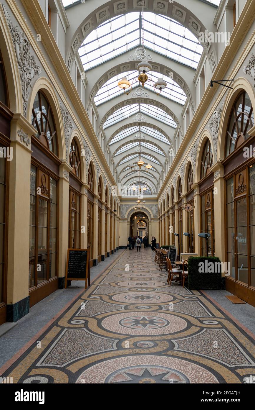 Galleria Vivienne a Parigi, Francia Foto Stock