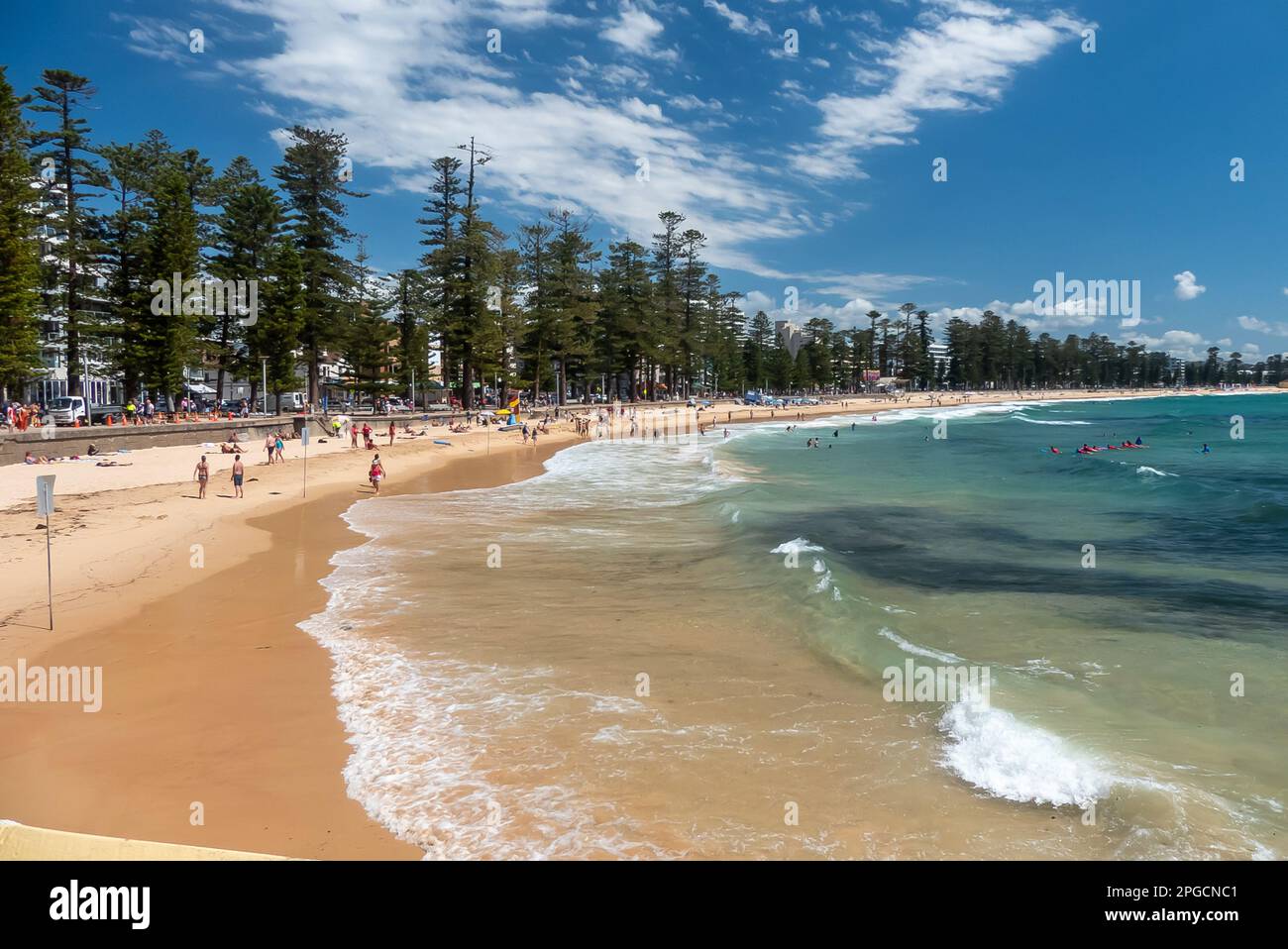 Nuovo Galles del Sud in Australia: La città turistica di Manly Foto Stock