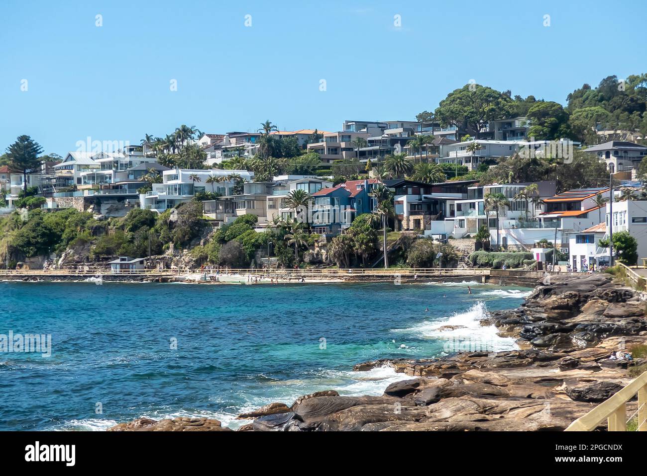 Nuovo Galles del Sud in Australia: La città turistica di Manly Foto Stock