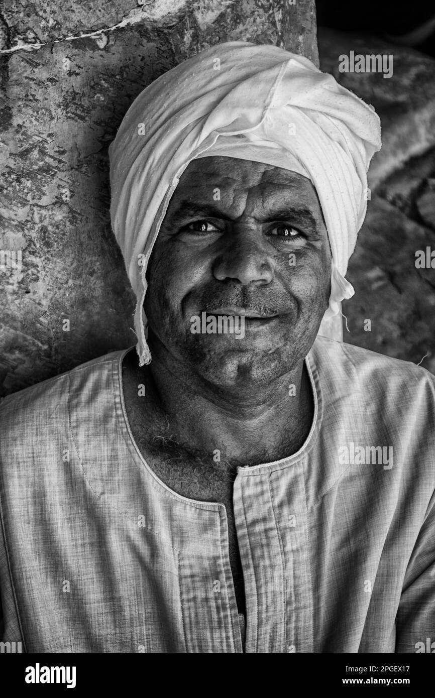Una guida tomba nella Valle dei re. Luxor, Egitto. Foto Stock