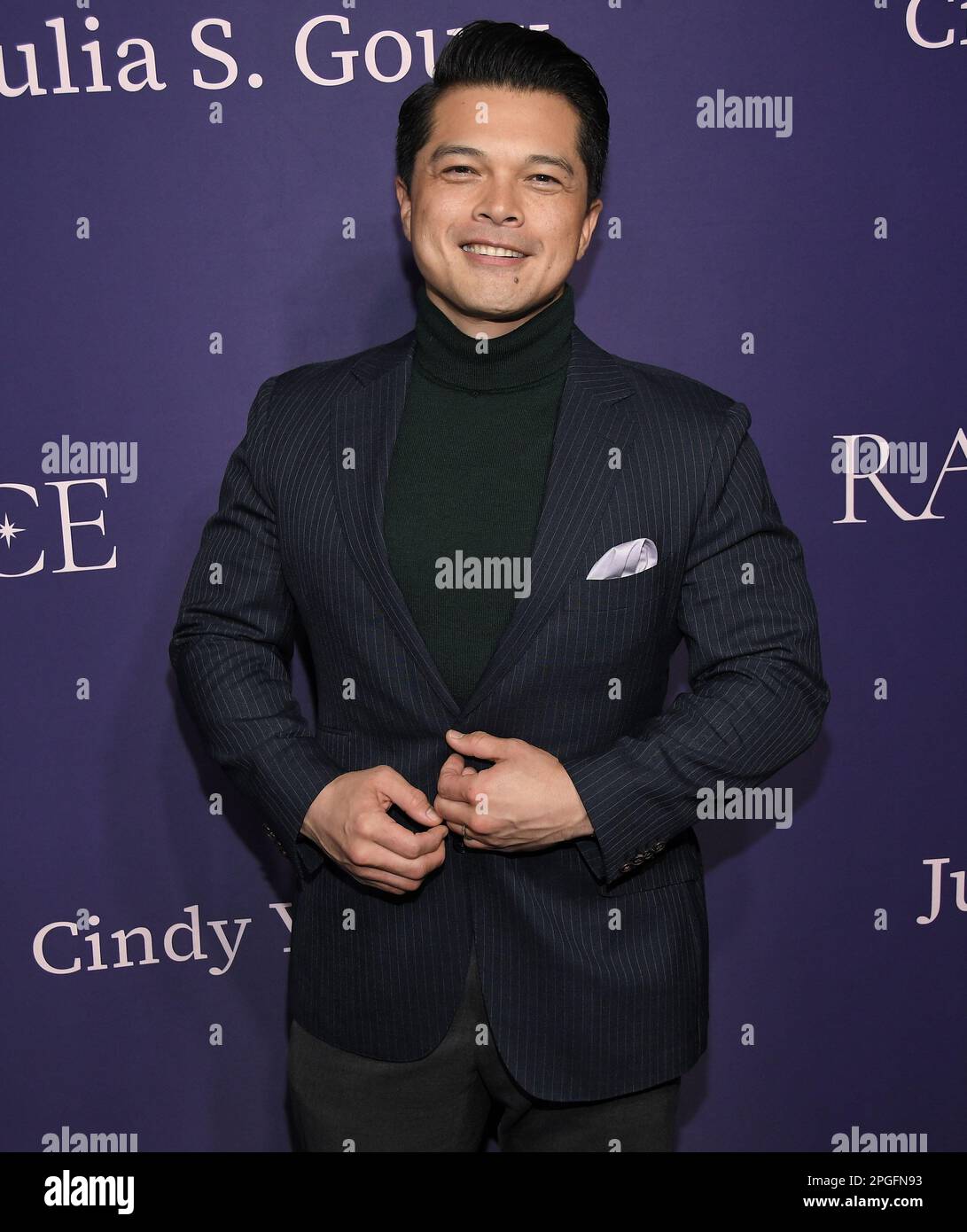 Vincent Rodriguez III al CAPE presenta il RADIANCE Gala che si tiene all'Ebell Club di Los Angeles a Los Angeles, CA, martedì 21 marzo 2023. (Foto di Sthanlee B. Mirador/Sipa USA) Foto Stock