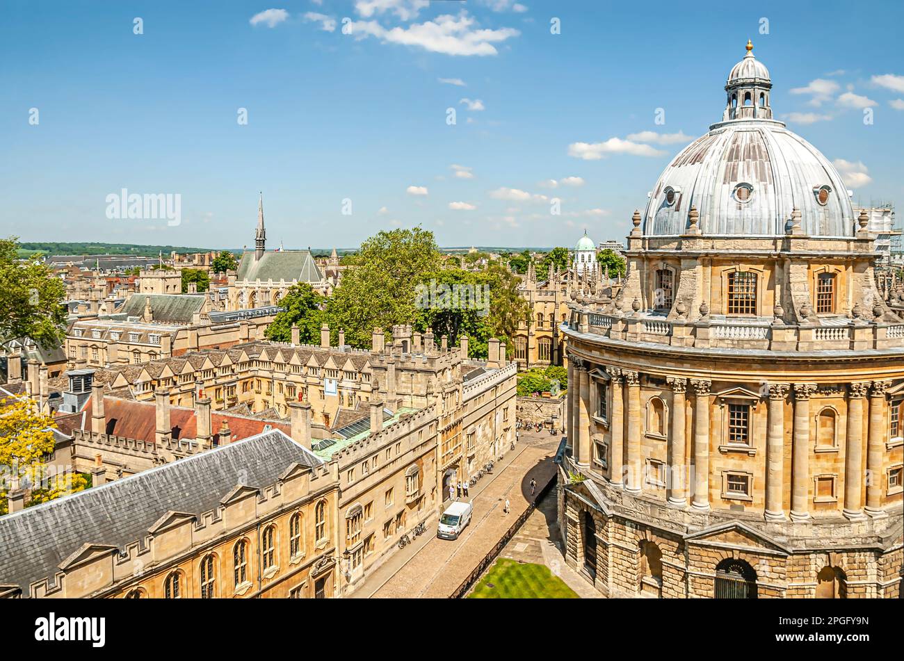 Edificio Radcliffe Camera a Oxford, Oxfordshire, Inghilterra Foto Stock