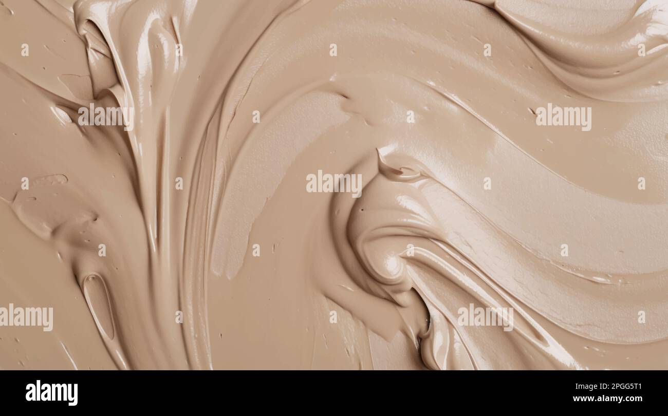 Illustrazione vettoriale di sfondo con una trama di pittura fresca e realistica. Illustrazione Vettoriale