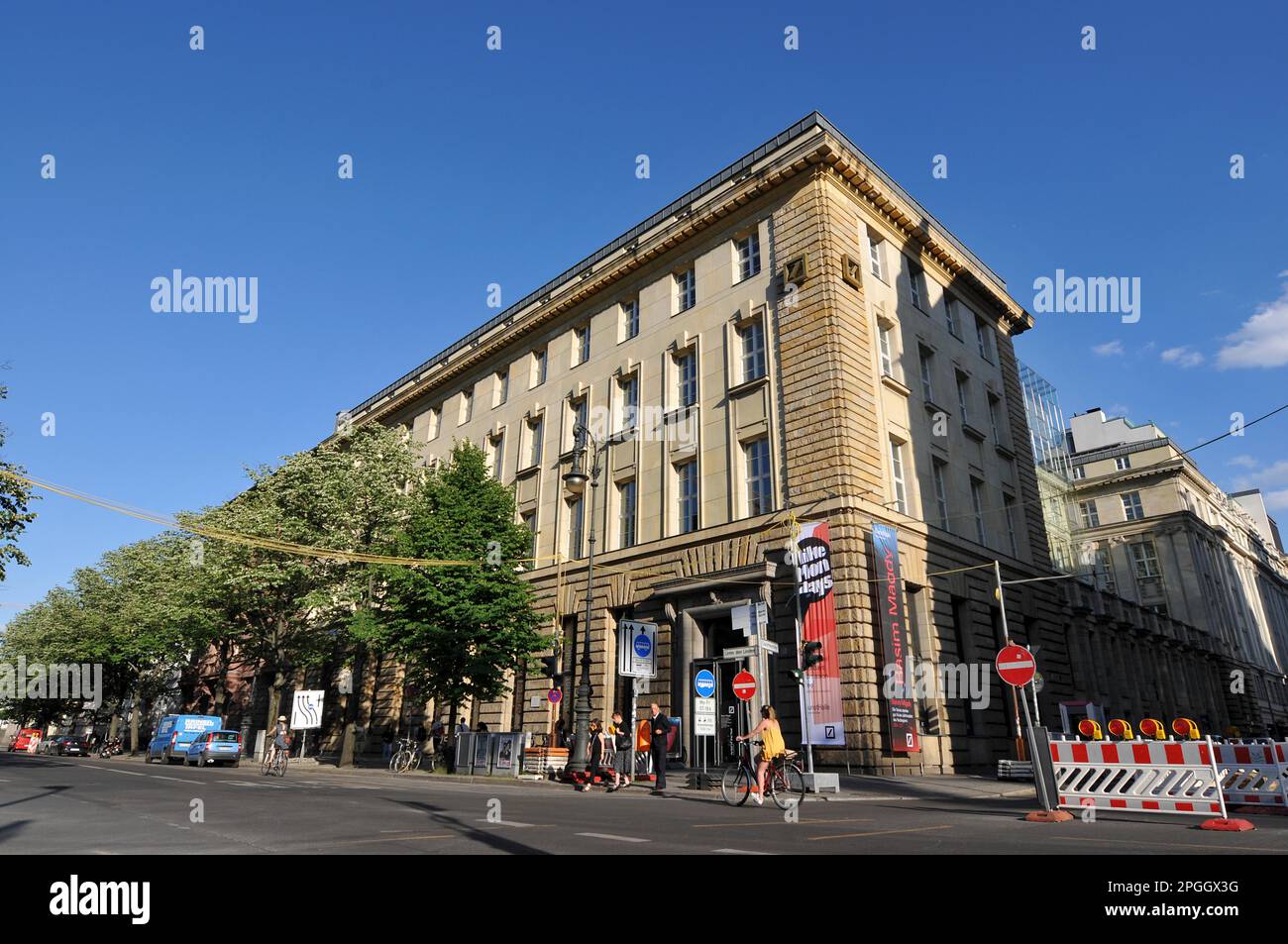 Deutsche Bank Kunsthalle, Unter den Linden, Mitte, Berlino, Germania Foto Stock