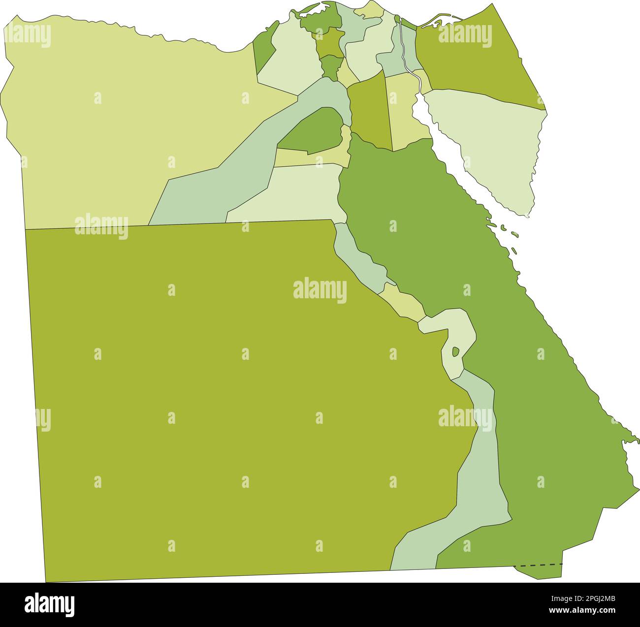 Mappa politica modificabile estremamente dettagliata con livelli separati. Egitto. Illustrazione Vettoriale Mappa politica modificabile estremamente dettagliata con livelli separati. Egitto. Illustrazione Vettoriale