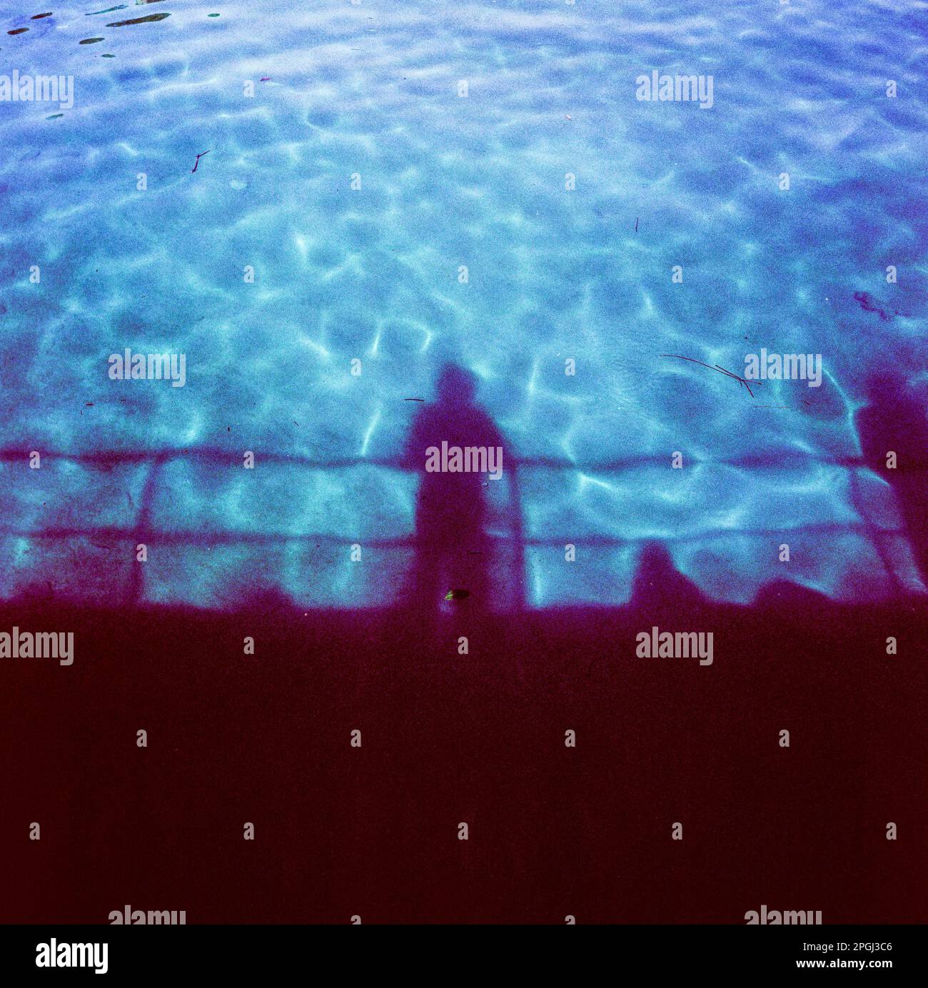 Shadow the Pier, Fitzroy Island, Queensland, Australia Foto Stock