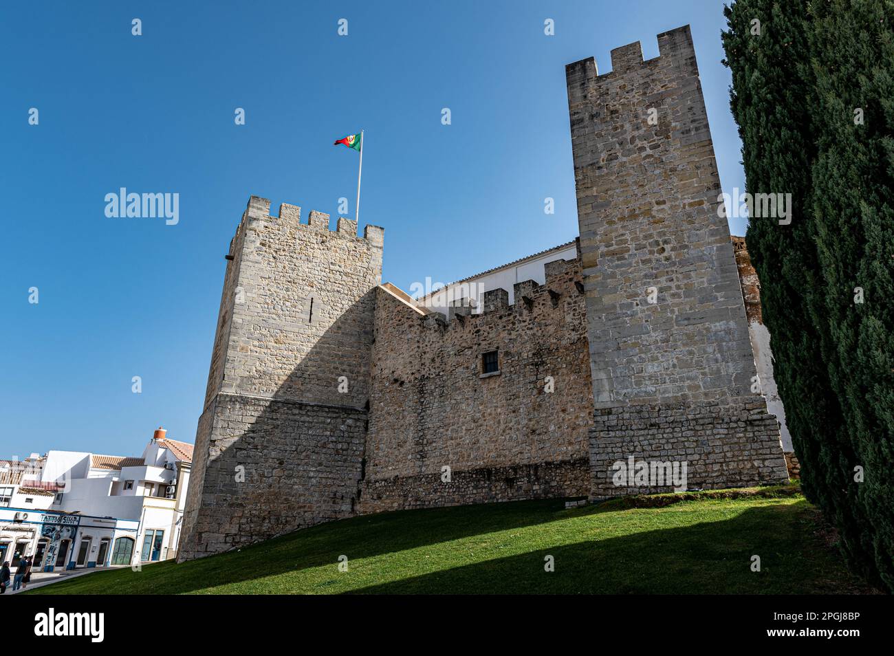 Castello di Loule, Portogallo Foto Stock
