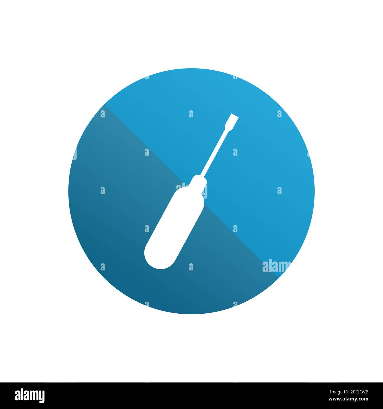 Icona attrezzatura da costruzione Foto Stock
