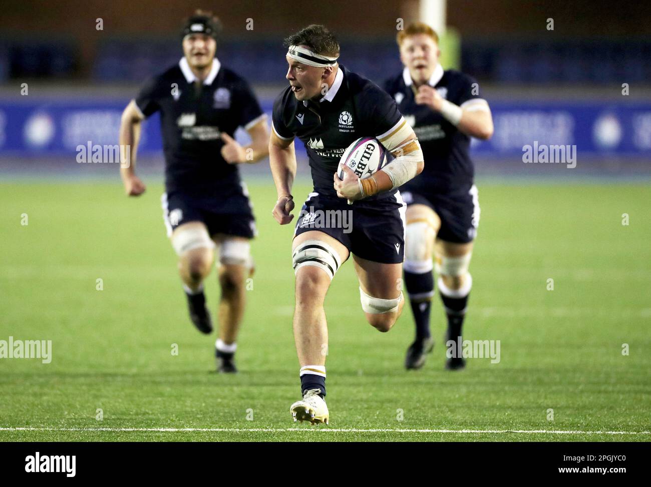 Foto del file datata 13-07-2021 del ben Muncaster scozzese. L'allenatore principale Mike Blair ha espresso piacere dopo che Chris Dean e ben Muncaster hanno entrambi firmato due anni di estensione del contratto con Edimburgo. Data di emissione: Giovedì 23 marzo 2023. Foto Stock