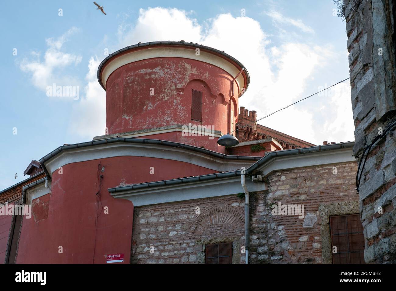 Santa Maria dei Mongols, è una chiesa ortodossa orientale a Istanbul. È l'unica chiesa bizantina di Costantinopoli che non è mai stata convertita Foto Stock