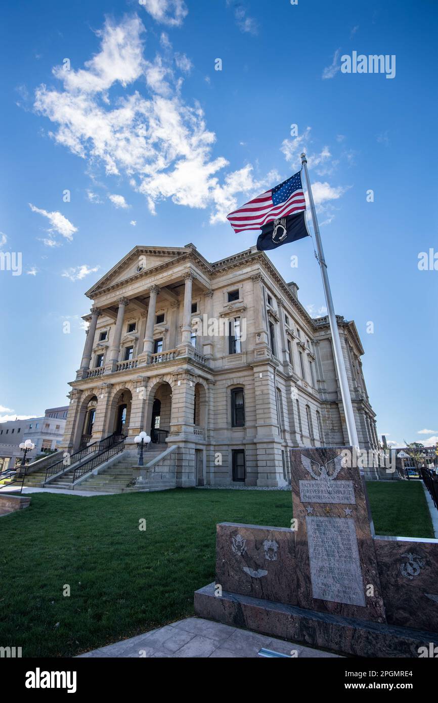 Lorain County Courthouse, Elyria, Ohio, Stati Uniti Foto Stock