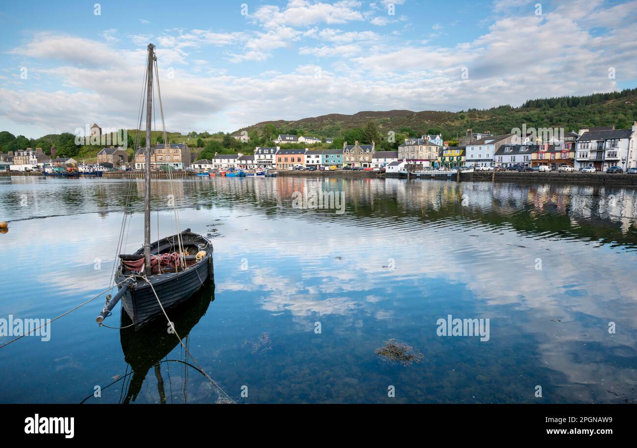 Scozia Argyll. Porto di Tarbet Foto Stock
