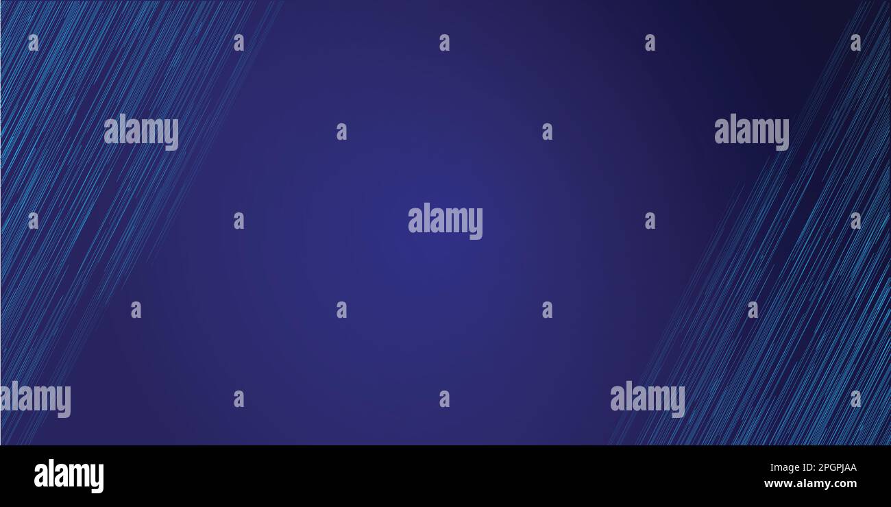 Blu scuro vettoriale con linee di sfondo, sfondo orizzontale Illustrazione Vettoriale