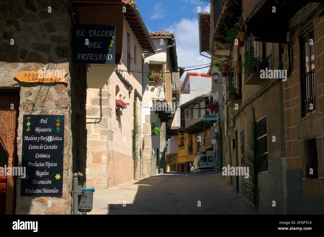 Garganta la Olla, Estremadura Foto Stock