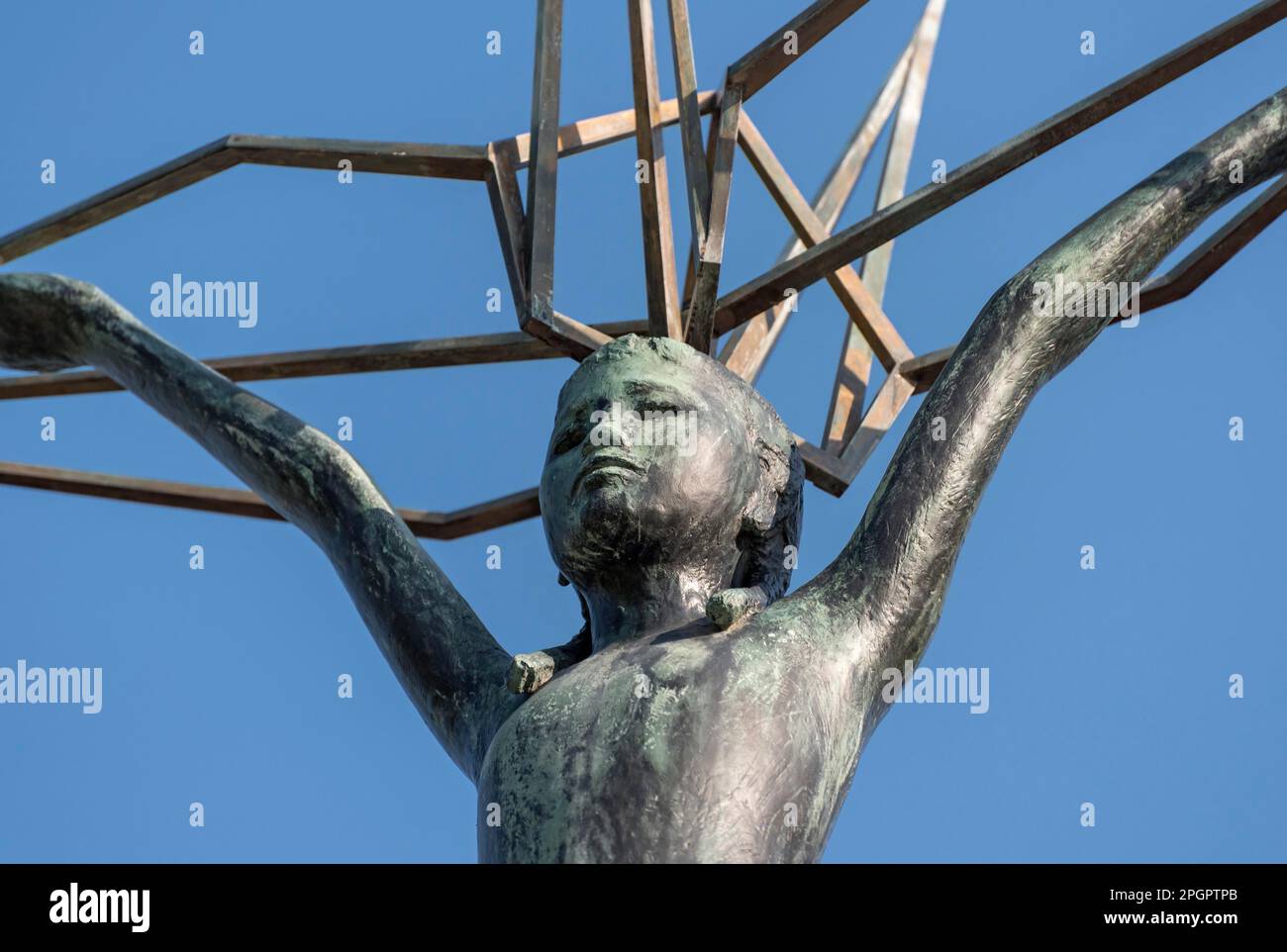 Children's Peace Memorial, Hiroshima Peace Memorial Park, Giappone Foto Stock