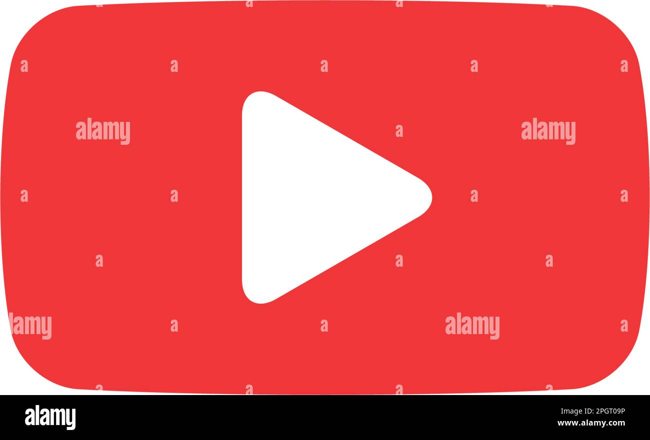 Icona del pulsante Riproduci in stile piatto. Illustrazione vettoriale del lettore multimediale su sfondo isolato. Concetto di business dei video. Illustrazione Vettoriale