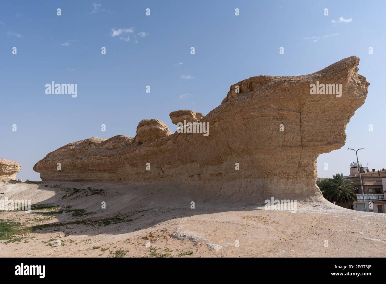 Monte Abu HSAs Altoithir, al Hofuf Arabia Saudita Foto Stock