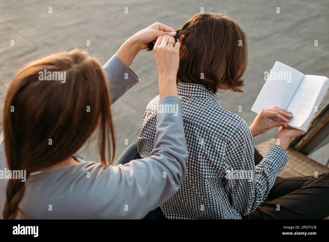 abilità formazione ragazza esperienza migliorare lo sviluppo Foto Stock