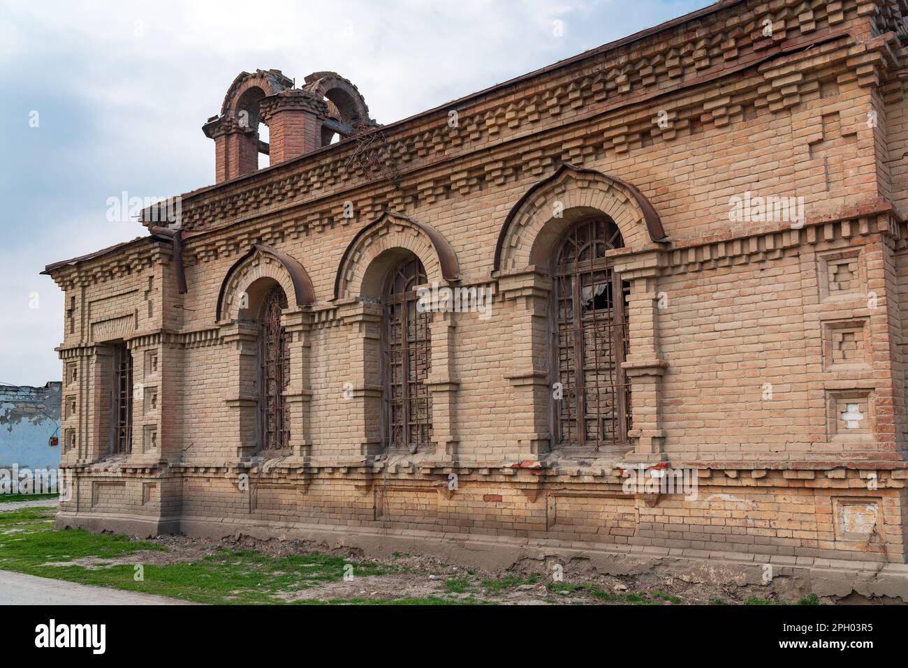 Antica chiesa dell'intercessione della Santa Madre di Dio costruita nel 1897, nell'Azerbaigian settentrionale Foto Stock