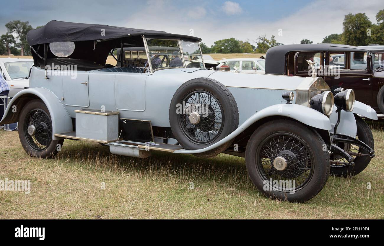 Immagine di un'auto classica Foto Stock