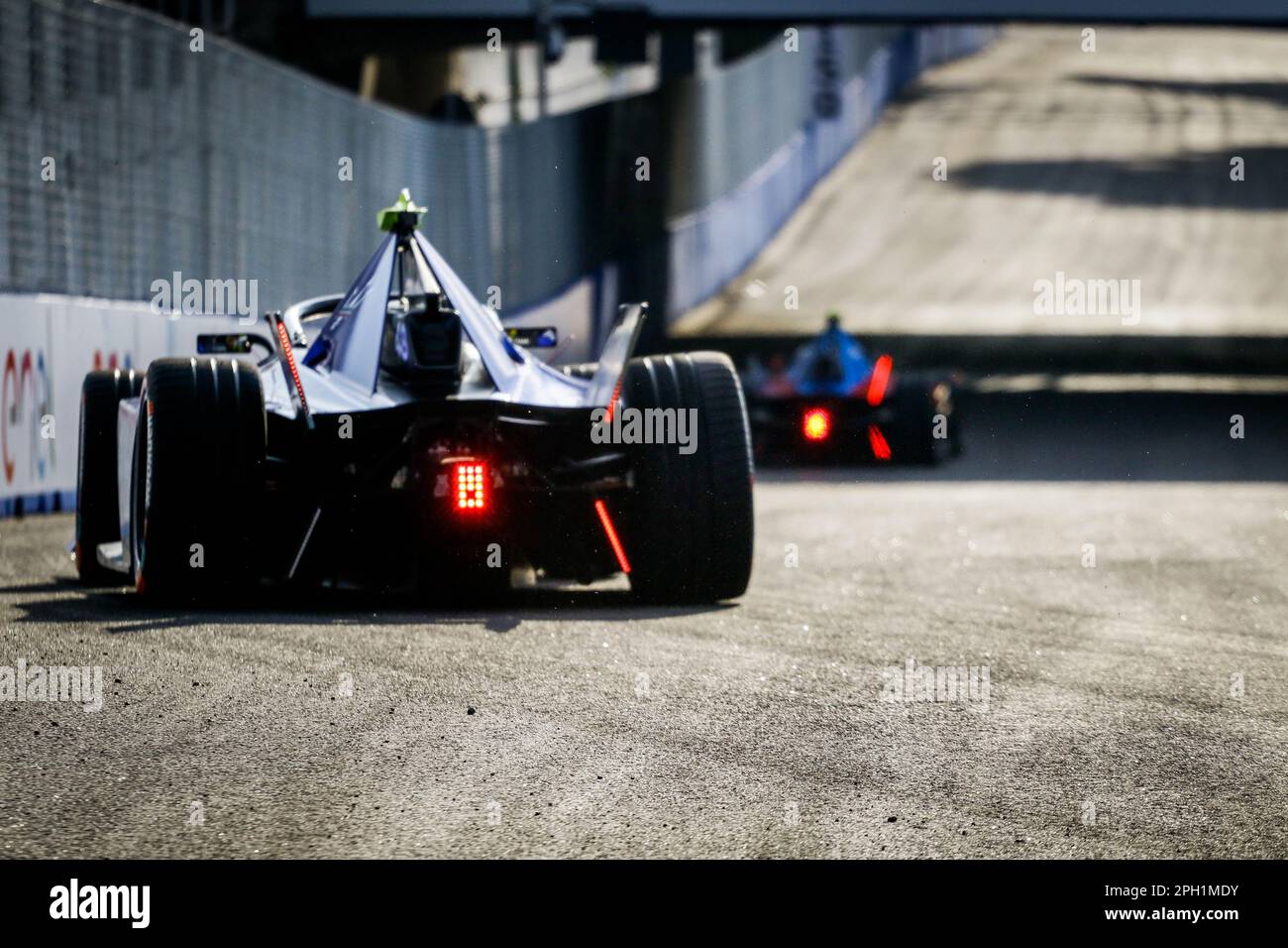 SAN PAOLO, Brasile. , . Vista posteriore e #7, Maximilian GUENTHER - MASERATI MSG Racing in Free Pratice nel 2023 Julius BaerÊS – Paulo e-Prix all'Anhembi Sambadrome di Sao Paulo, Brasile. (Foto di Aloisio Mauricio/ATP Images) Formel e in Brasilien im Samba Drome Circuit von Sao Paulo, fee reasid image, copyright@ Mauricio FERREIRA/ATP images (FERREIRA Mauricio/ATP/SPP) Credit: SPP Sport Press Photo. /Alamy Live News Foto Stock