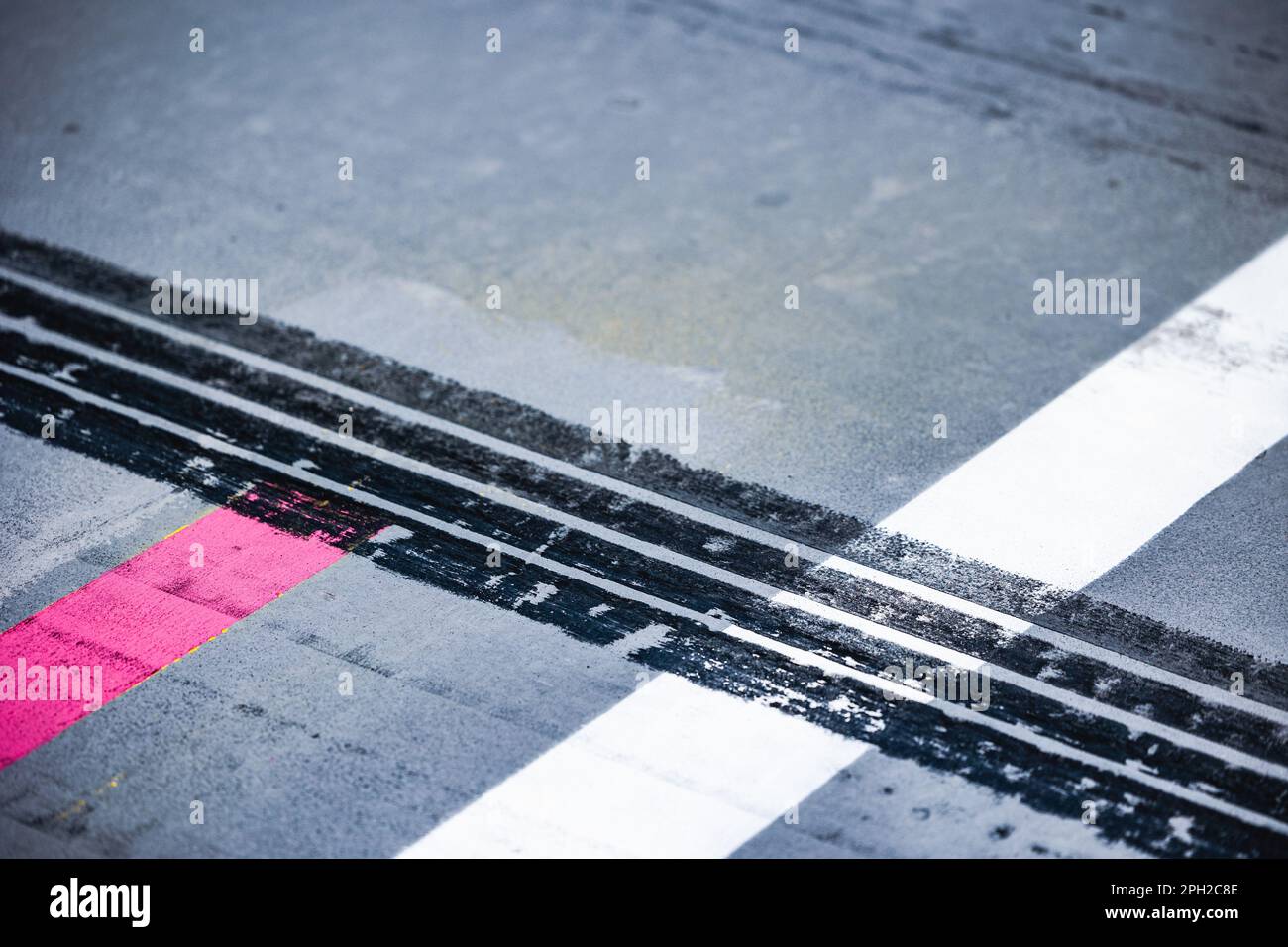 pneus, pneumatici, pneumatici, gomme, gomma illustrazione durante l'ePrix di Sao Paulo 2023, 5th riunione del 2022-23 ABB FIA Formula e World Championship, sul circuito di Sao Paulo Street dal 23 al 25 marzo 2023 a Sao Paulo, Brasile - Foto Germain Hazard / DPPI Foto Stock