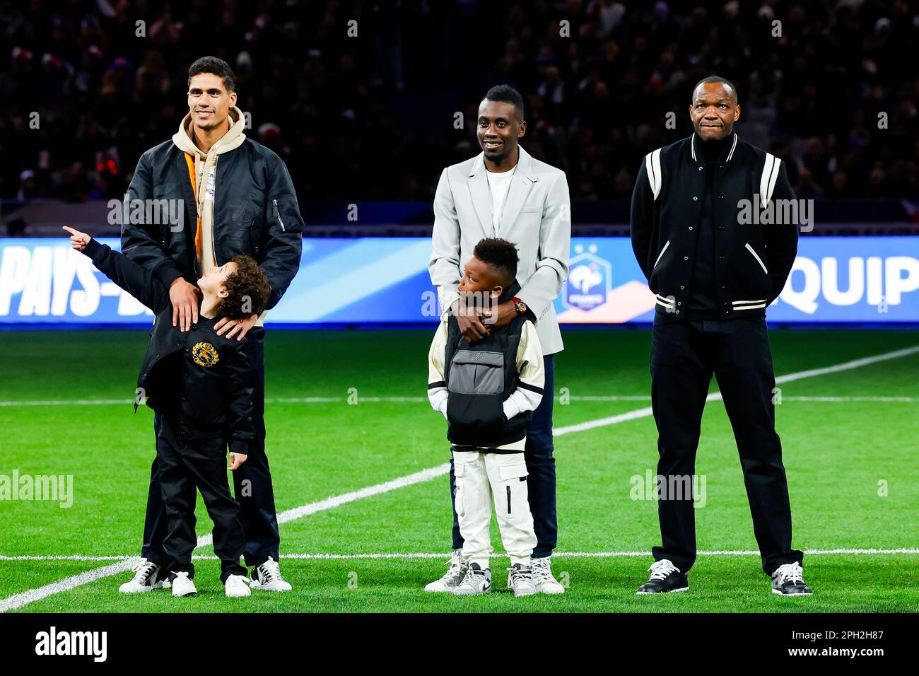 24-03-2023: Sport: Frankrijk vs Nederland PARIGI, PAESI BASSI - MARZO 24: Durante la partita European Qualifier Group B Euro 2024 Francia e Netherlan Foto Stock