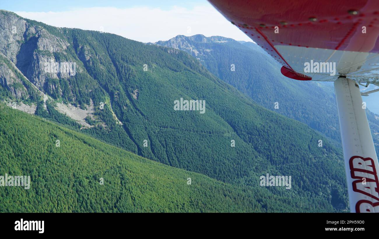 Vancouver, Canada dall'alto Foto Stock