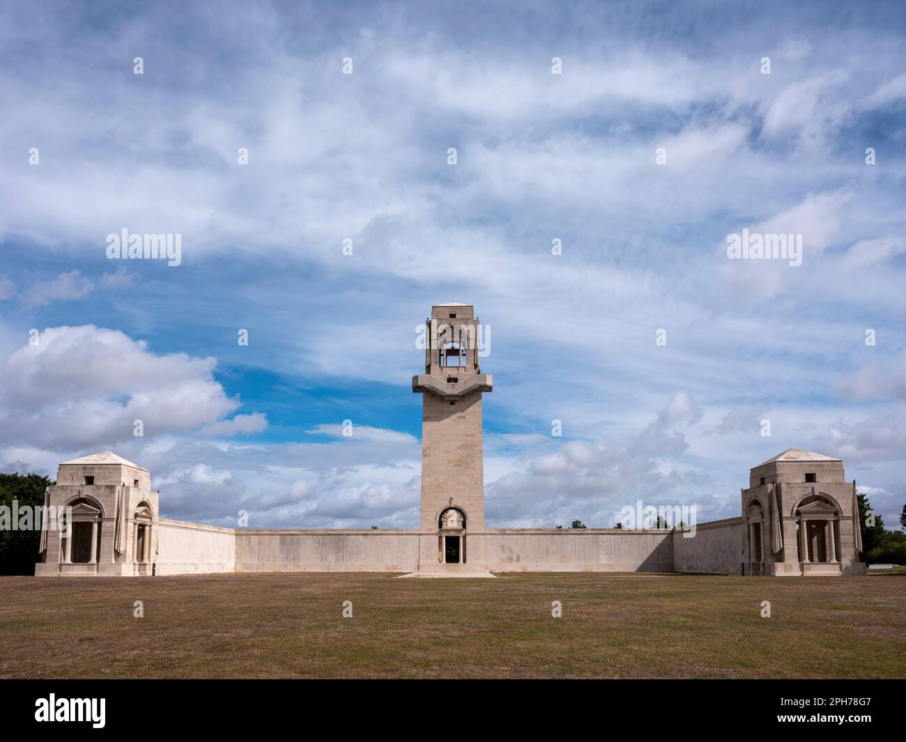 Villers-Bretonneux Memorial, Foully, Somme, Francia Foto Stock