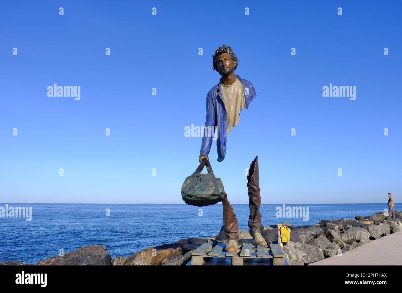 Perth Sculpture by the Sea, Cottesloe 2023: Scultura 'Benoit' di Bruno Catalano, Cottesloe, Perth, Australia Occidentale Foto Stock