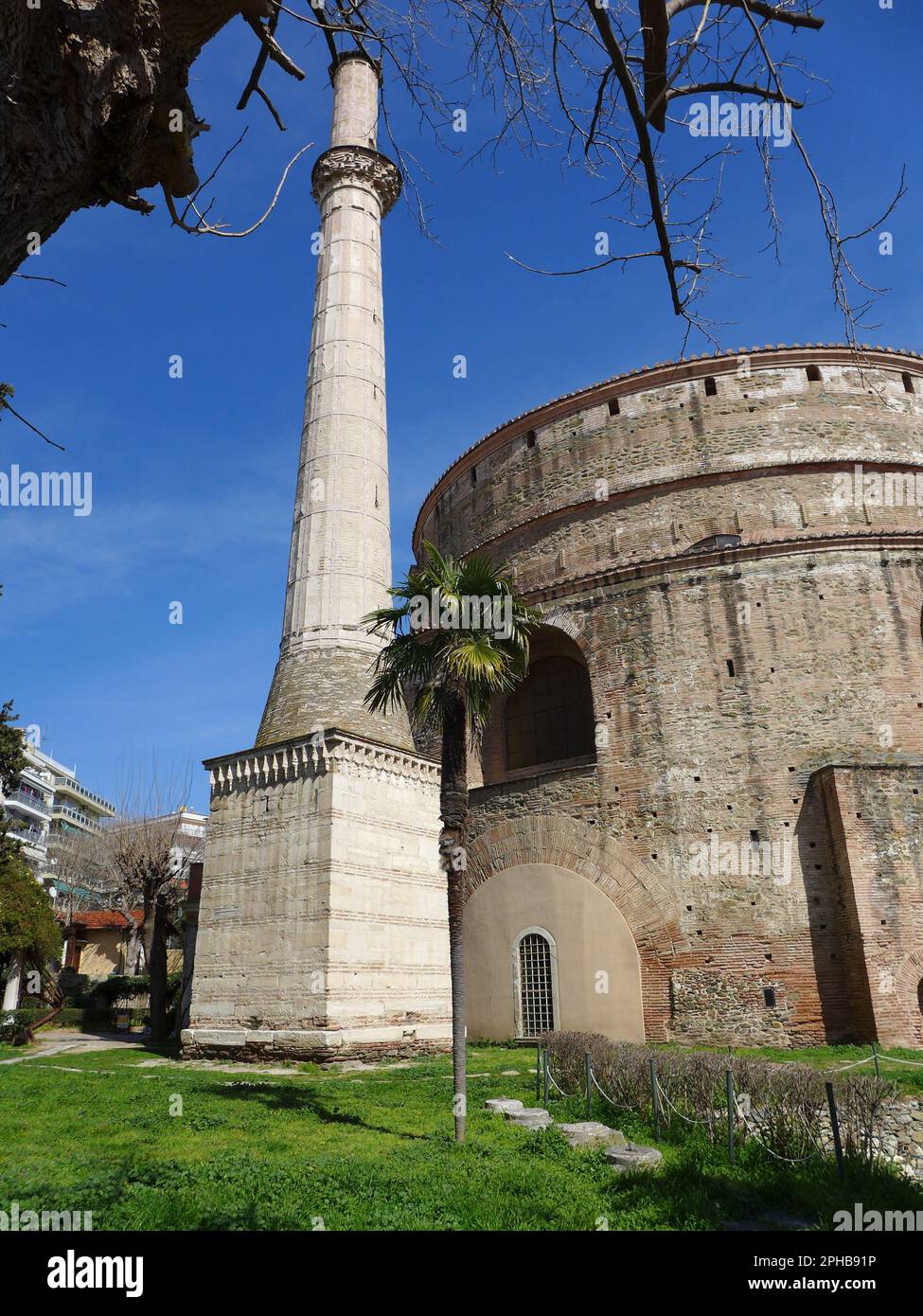 Rotonda, edificio governativo romano simile al Pantheon usato come chiesa e poi come moschea Foto Stock