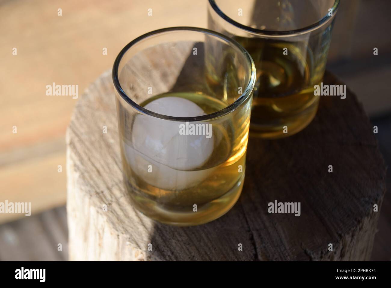 scotch singolo di malto Foto Stock